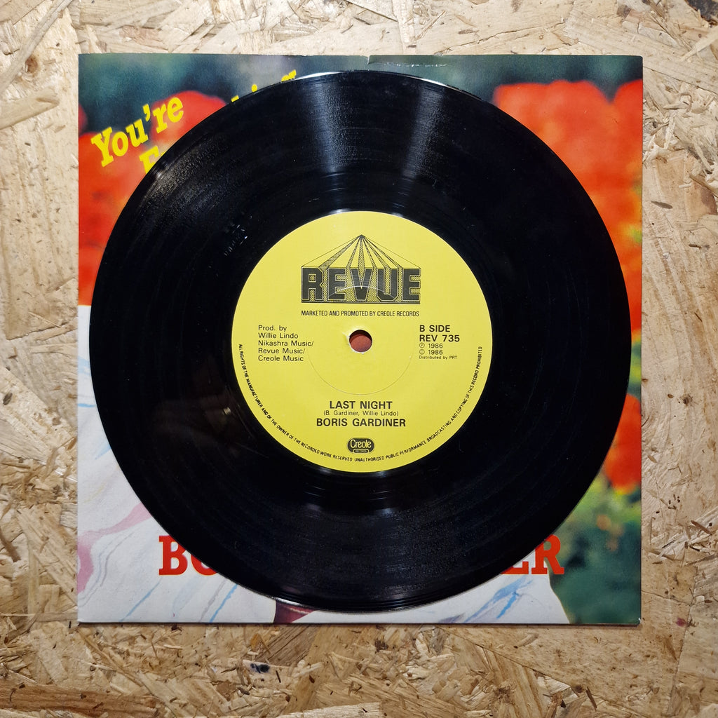 Boris Gardiner - You're Everything to Me 7" Single