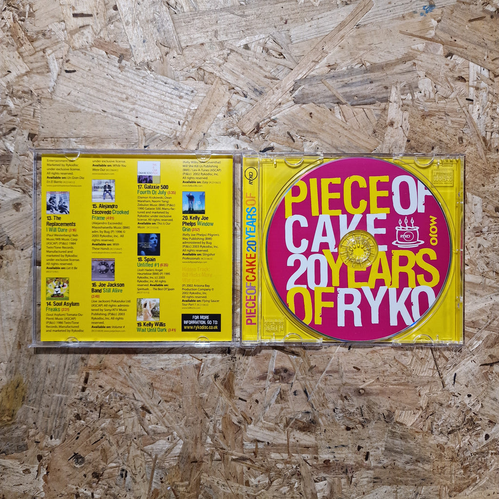 Piece Of Cake 20 Years Of Ryko
