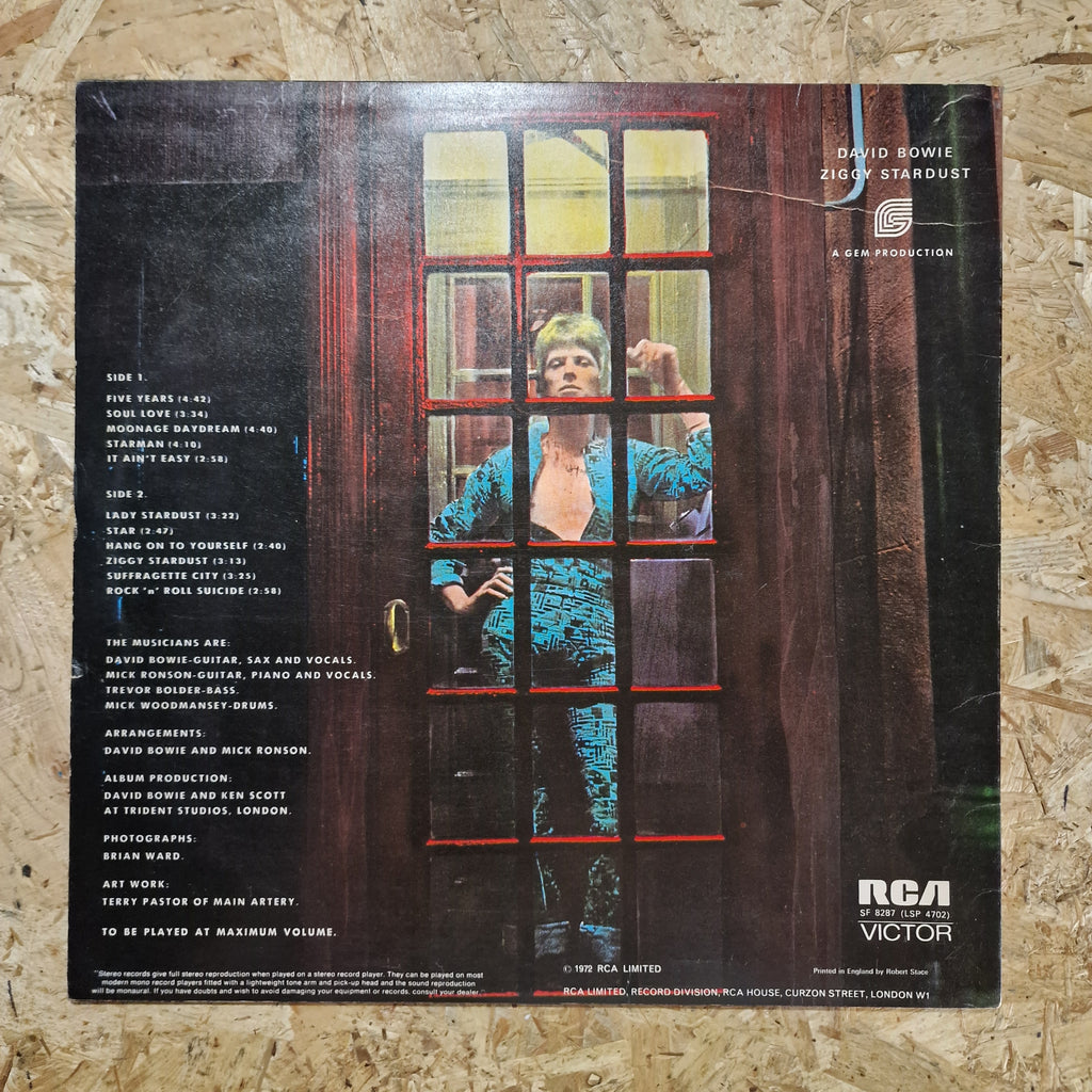 David Bowie – The Rise And Fall Of Ziggy Stardust And The Spiders From Mars