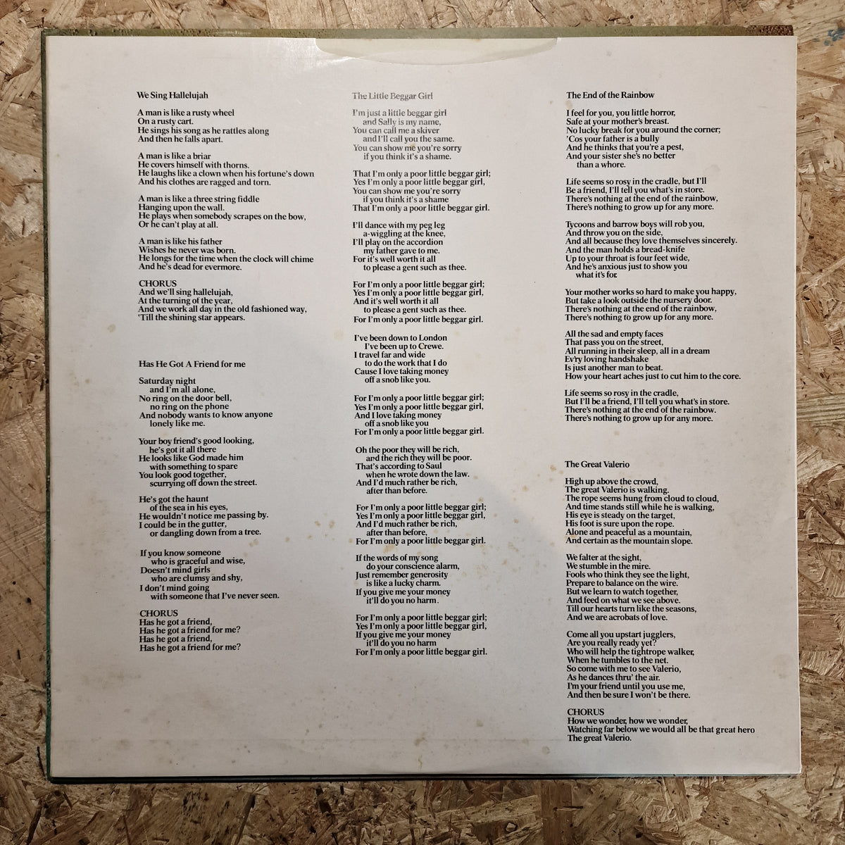 Richard And Linda Thompson – I Want To See The Bright Lights Tonight