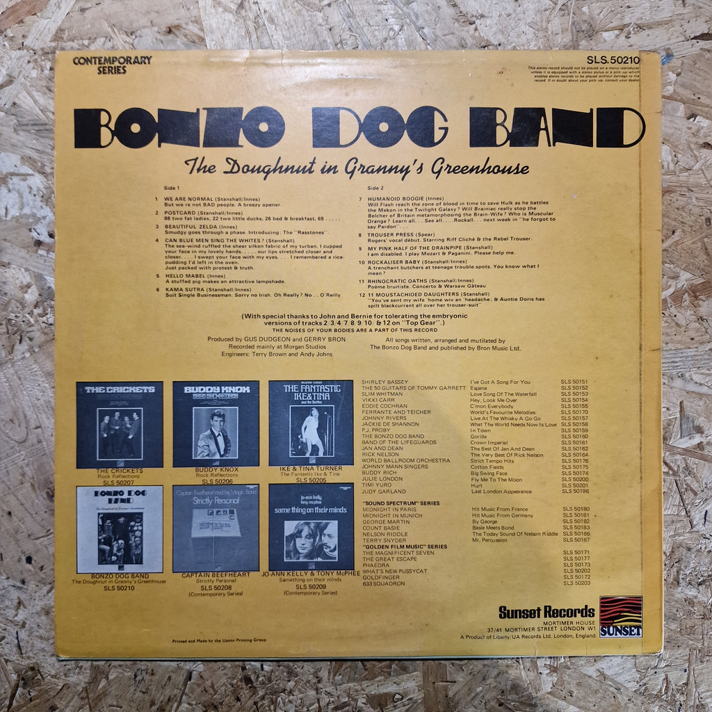 Bonzo Dog Band – The Doughnut In Granny's Greenhouse