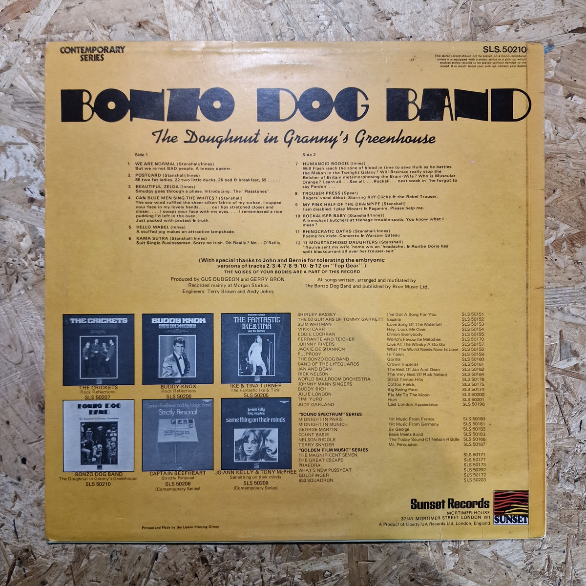 Bonzo Dog Band – The Doughnut In Granny's Greenhouse