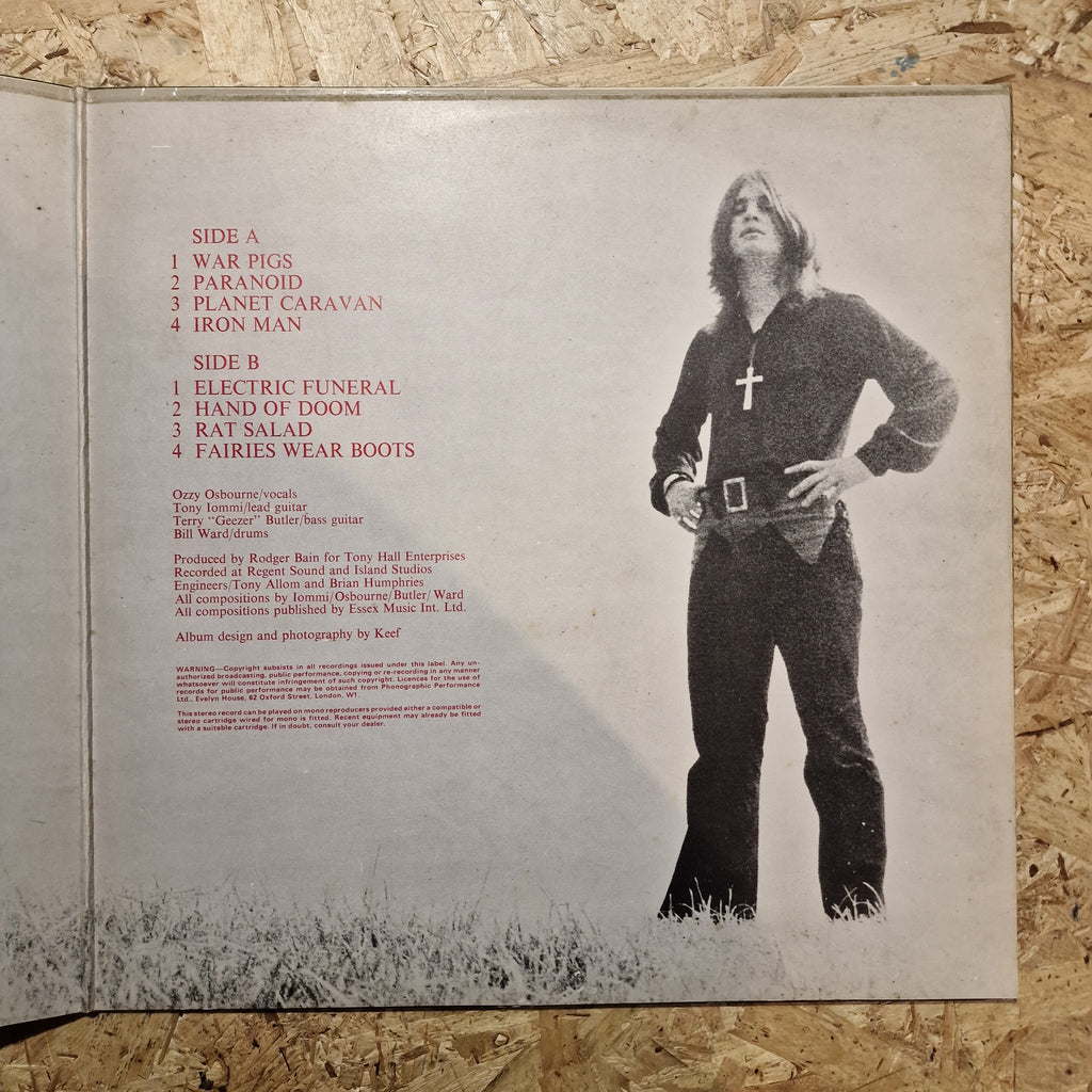 Black Sabbath – Paranoid (1972 UK Repress)