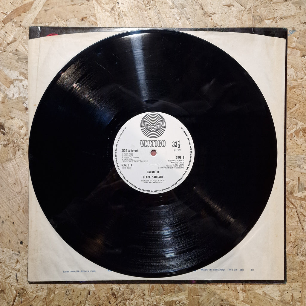 Black Sabbath – Paranoid (1972 UK Repress)