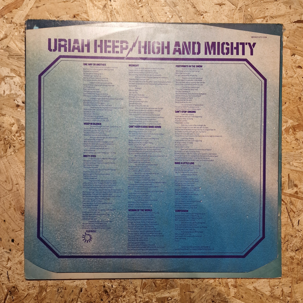 Uriah Heep – High And Mighty