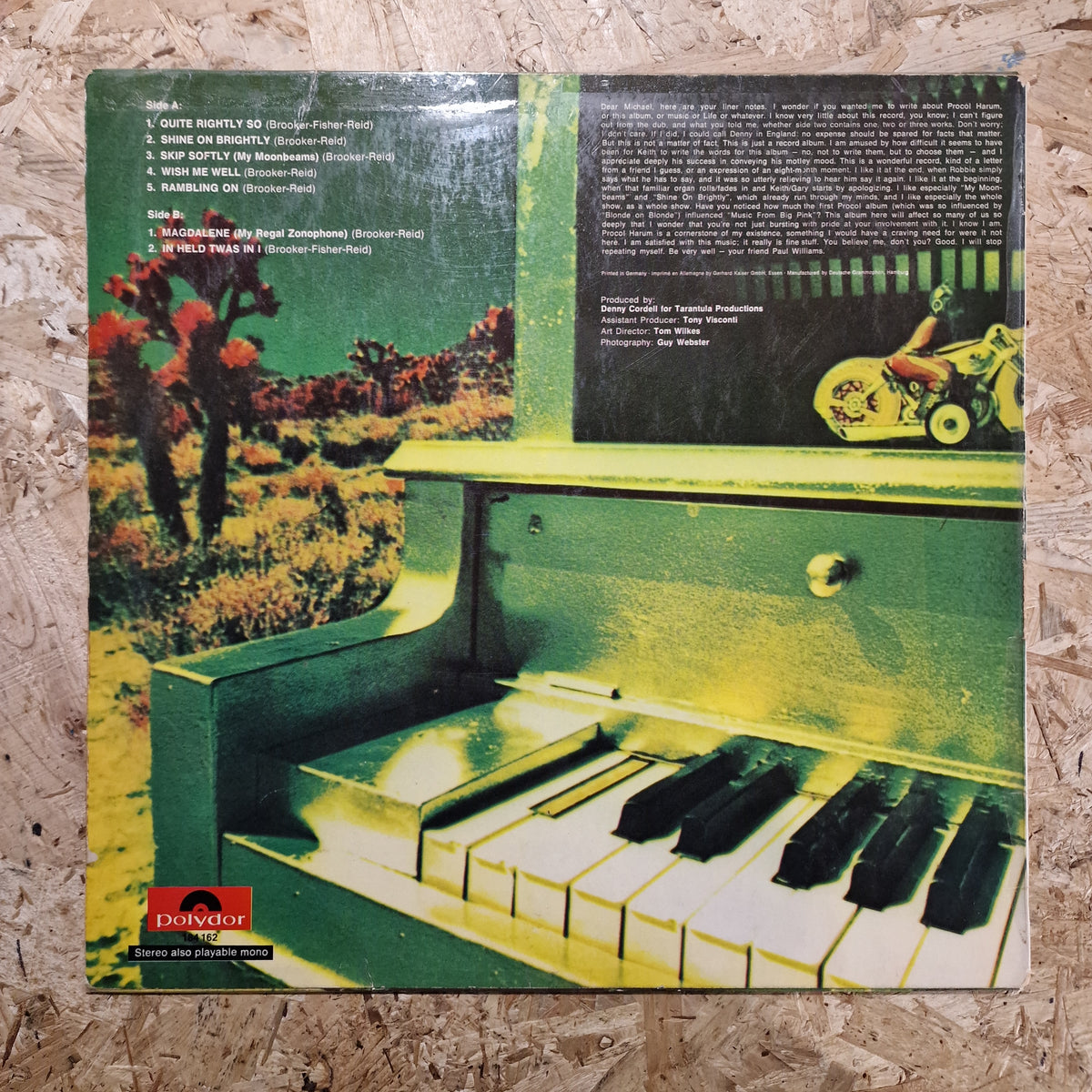 Procol Harum ‎– Shine On Brightly