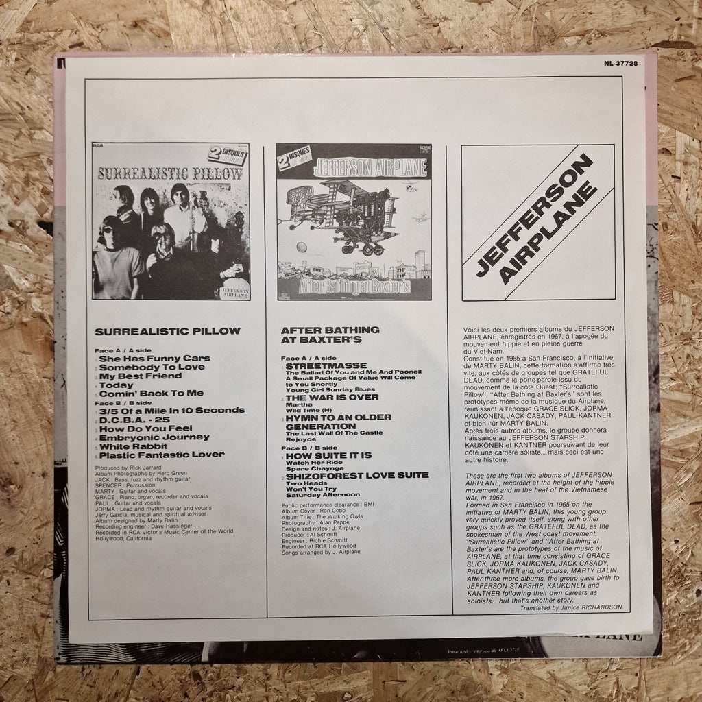 Jefferson Airplane – Surrealistic Pillow + After Bathing At Baxter's