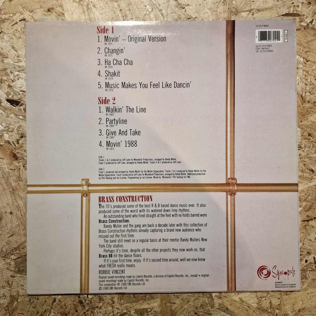 Brass Construction – Movin' The Best Of Brass Construction