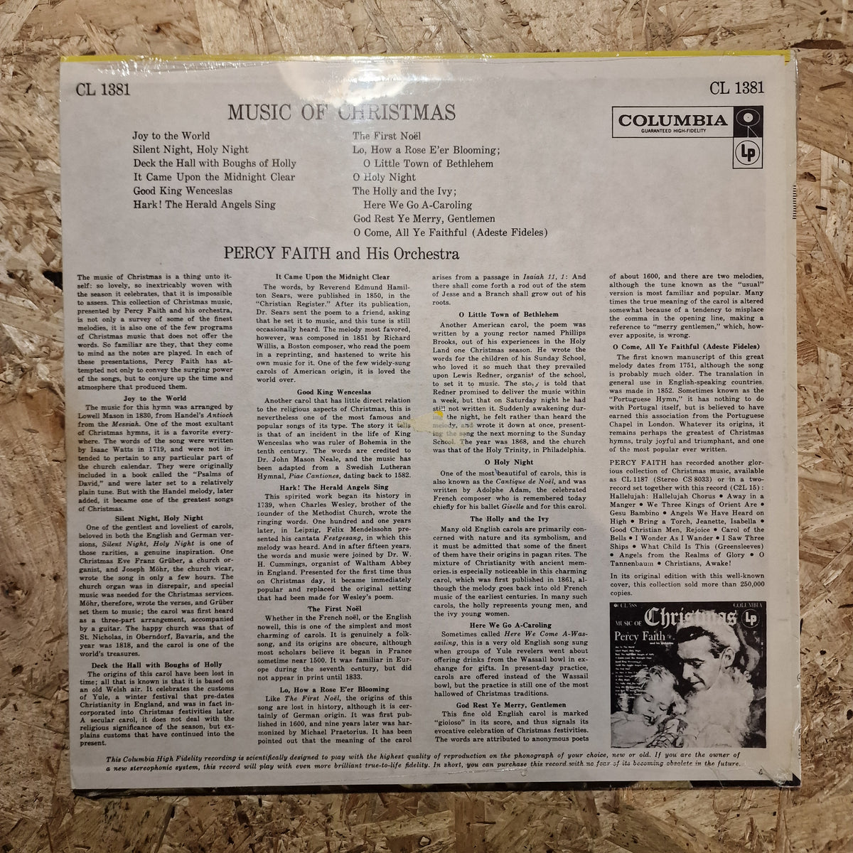 Percy Faith And His Orchestra – Music Of Christmas