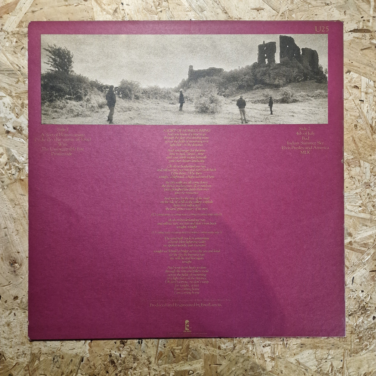U2 – The Unforgettable Fire