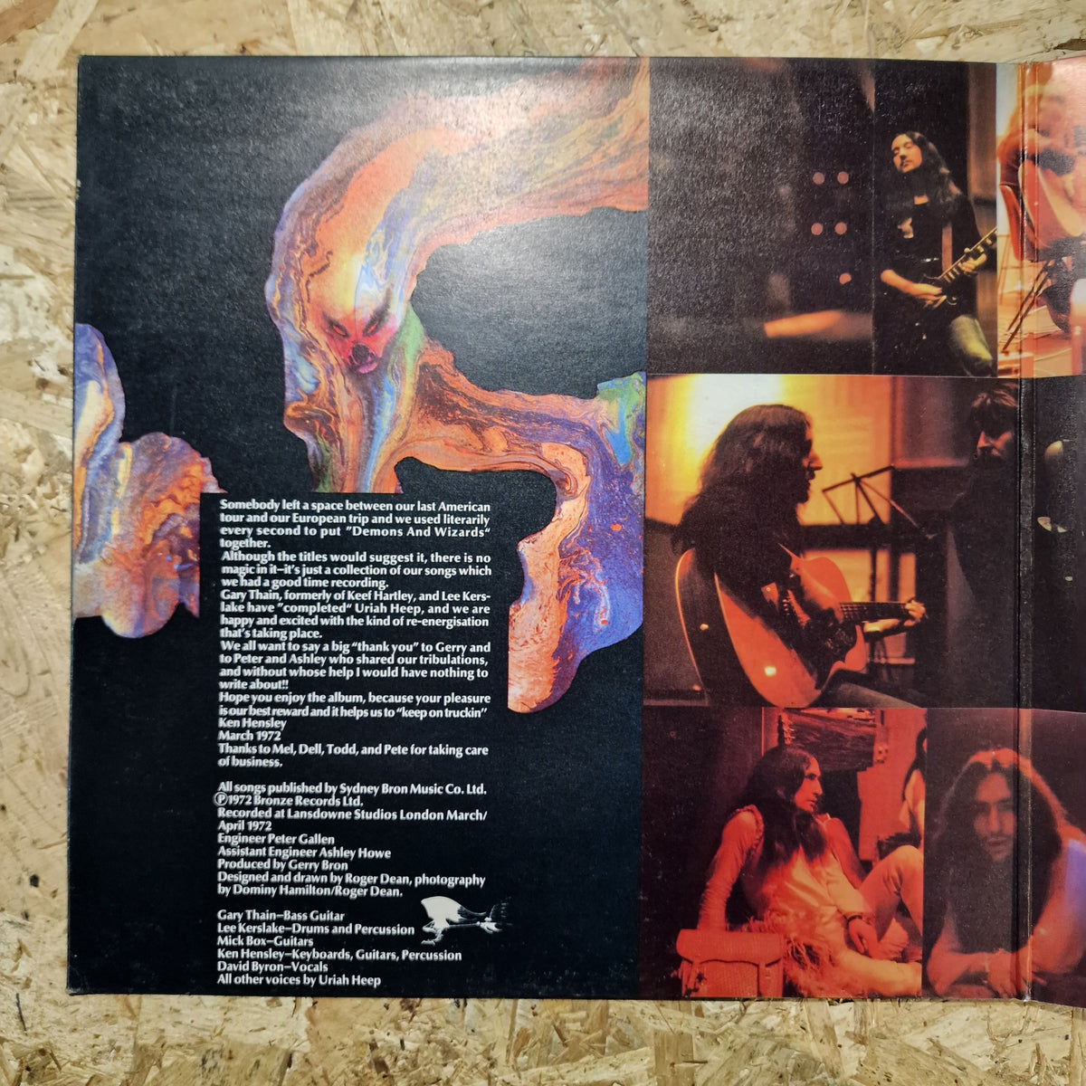 Uriah Heep ‎– Demons And Wizards