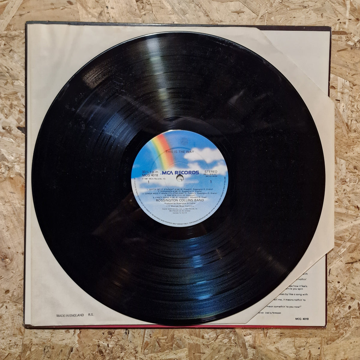 Rossington Collins Band ‎– This Is The Way