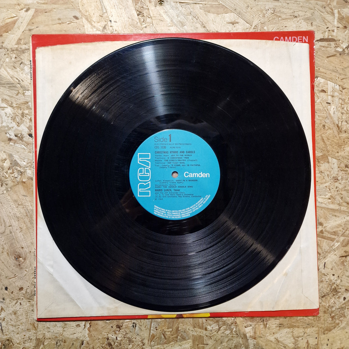 Mario Lanza – Christmas Hymns & Carols (UK Reissue)