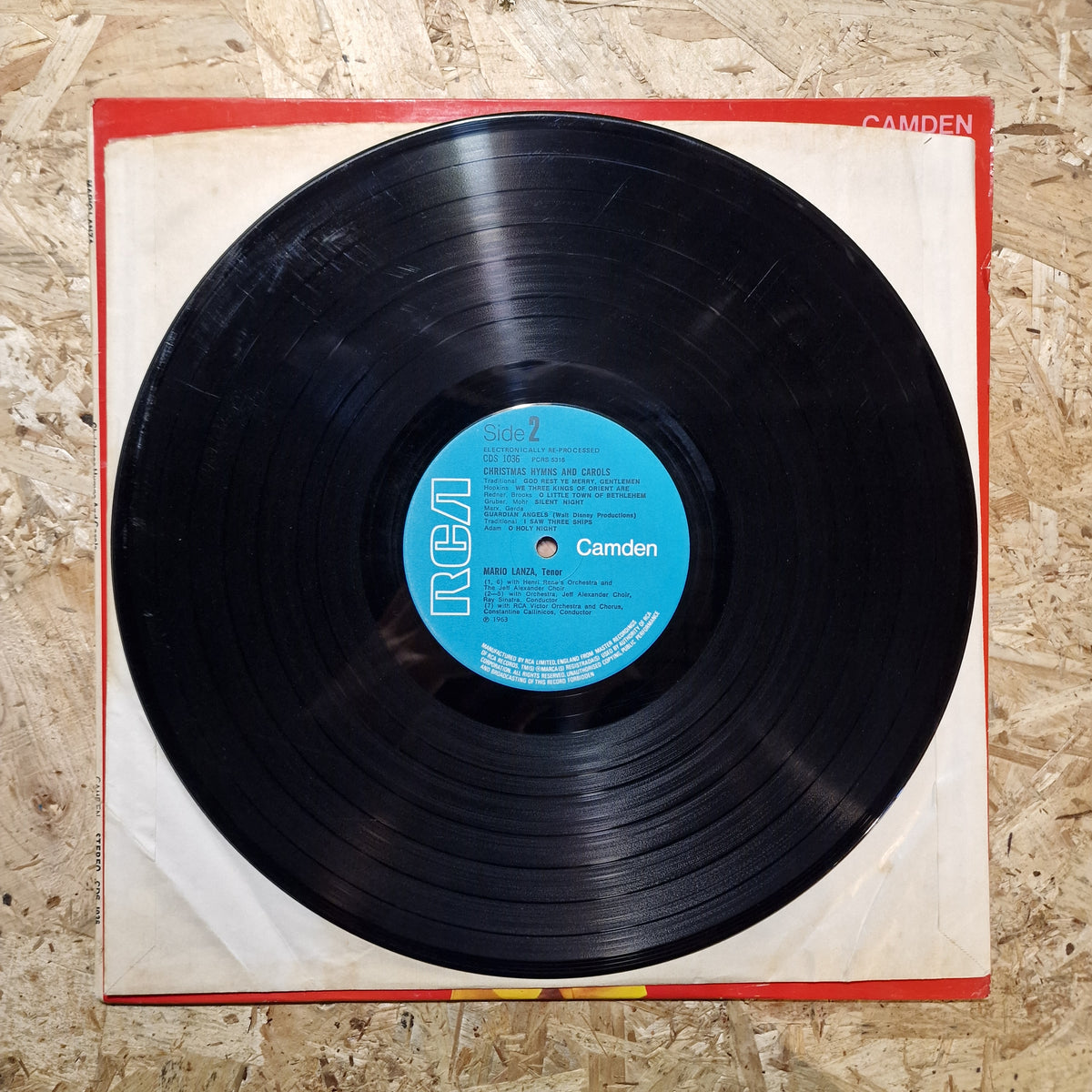 Mario Lanza – Christmas Hymns & Carols (UK Reissue)