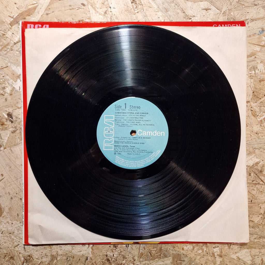 Mario Lanza – Christmas Hymns & Carols (Made in USA Reissue)