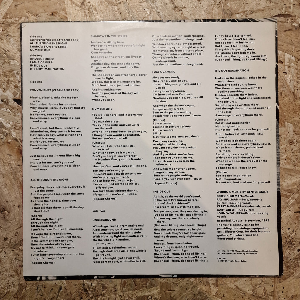 Gentle Giant – Civilian