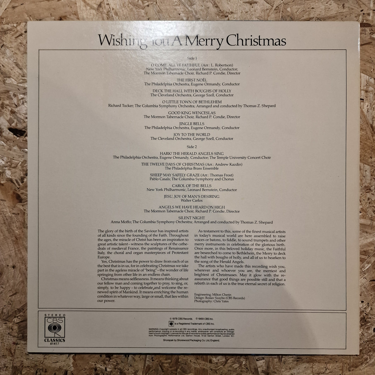 Wishing You A Merry Christmas