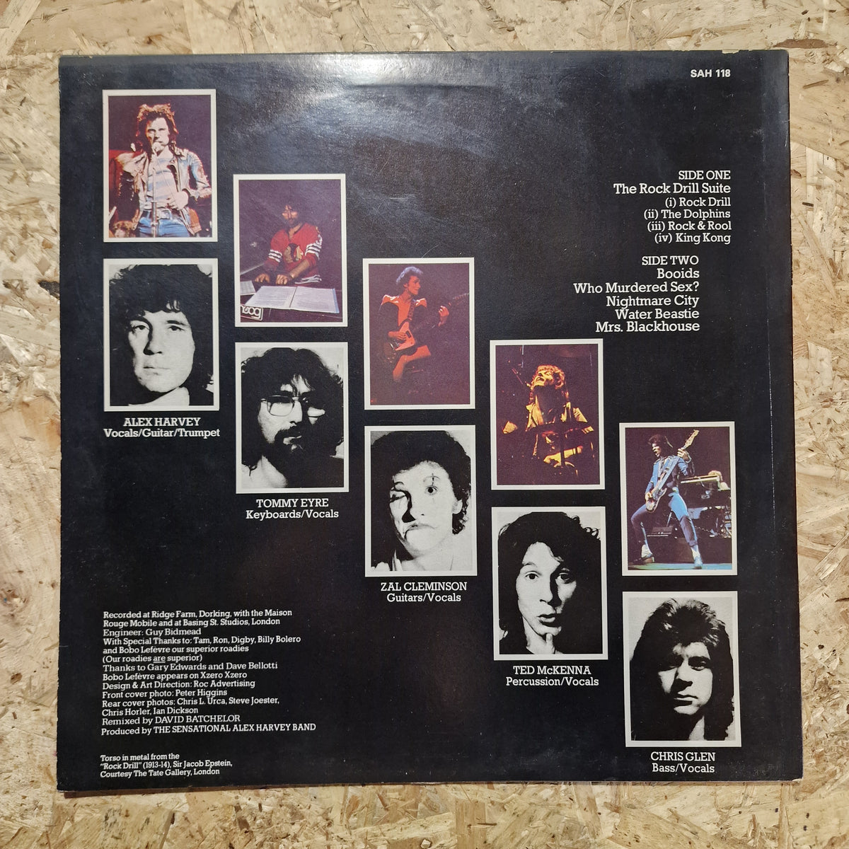 The Sensational Alex Harvey Band ‎– Rock Drill