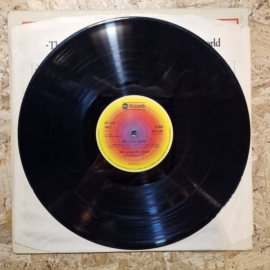War Featuring Eric Burdon – Love Is All Around