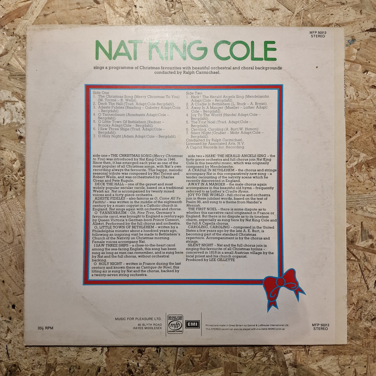 Nat King Cole – Nat King Cole's Christmas Song