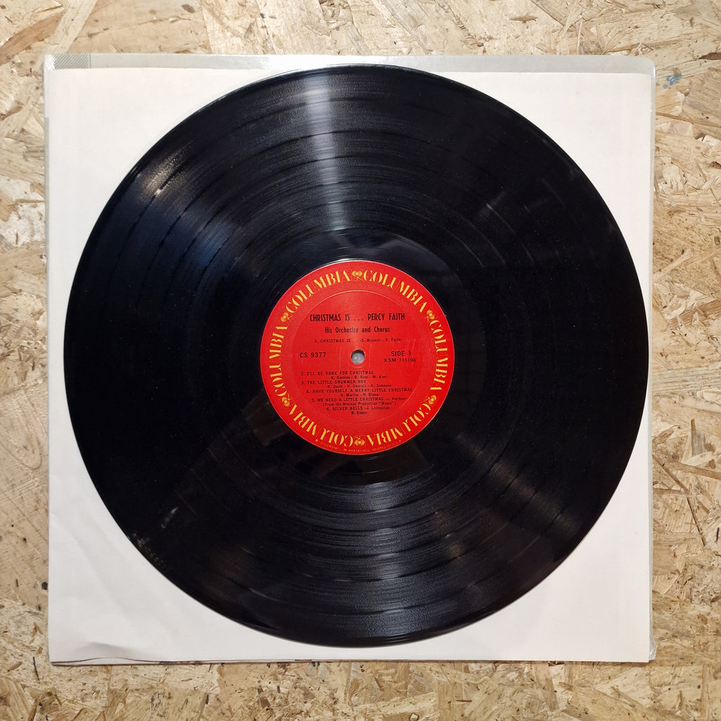 Percy Faith His Orchestra And Chorus – Christmas Is...Percy Faith His Orchestra And Chorus