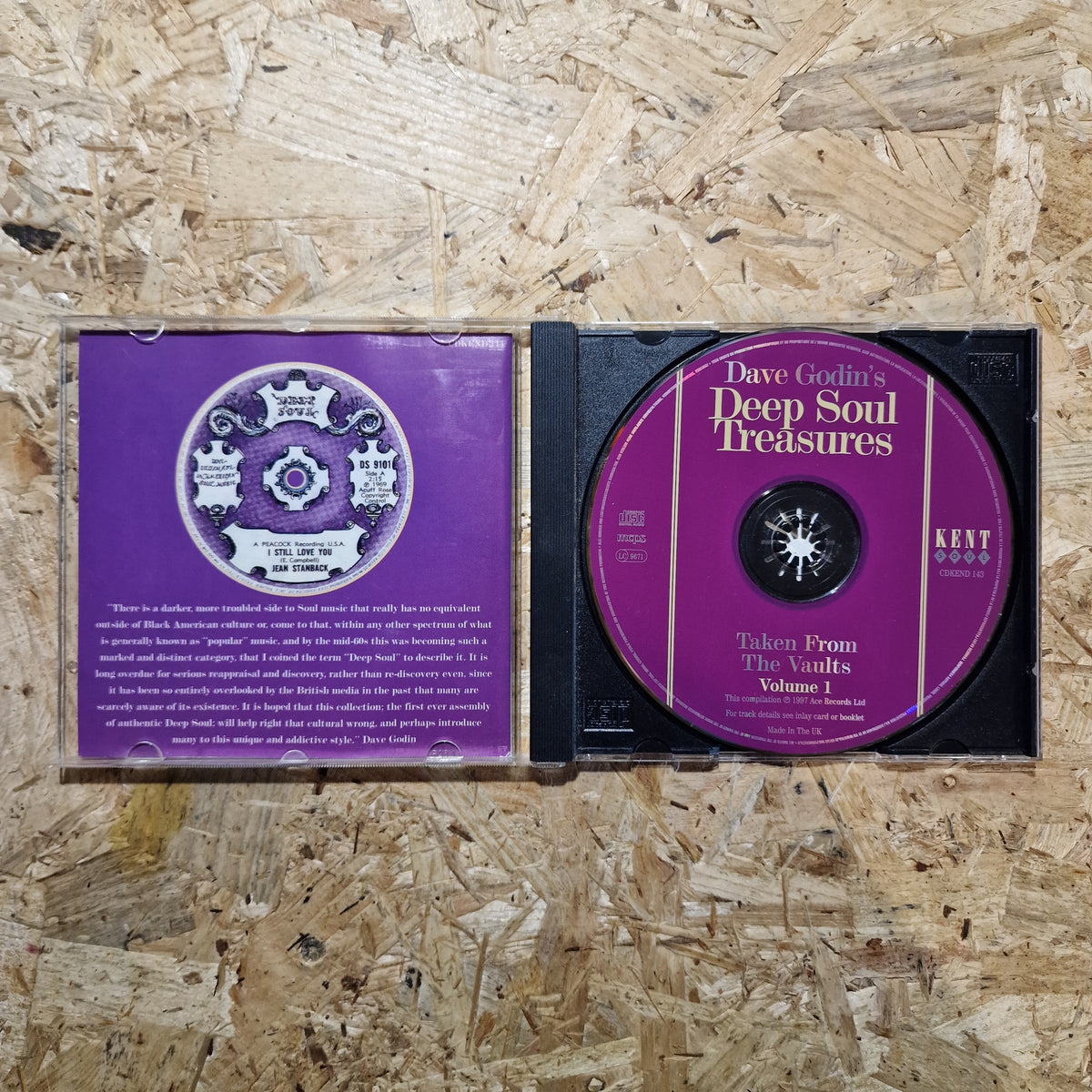 Dave Godin – Deep Soul Treasures (Taken From The Vaults...) (Volume 1)