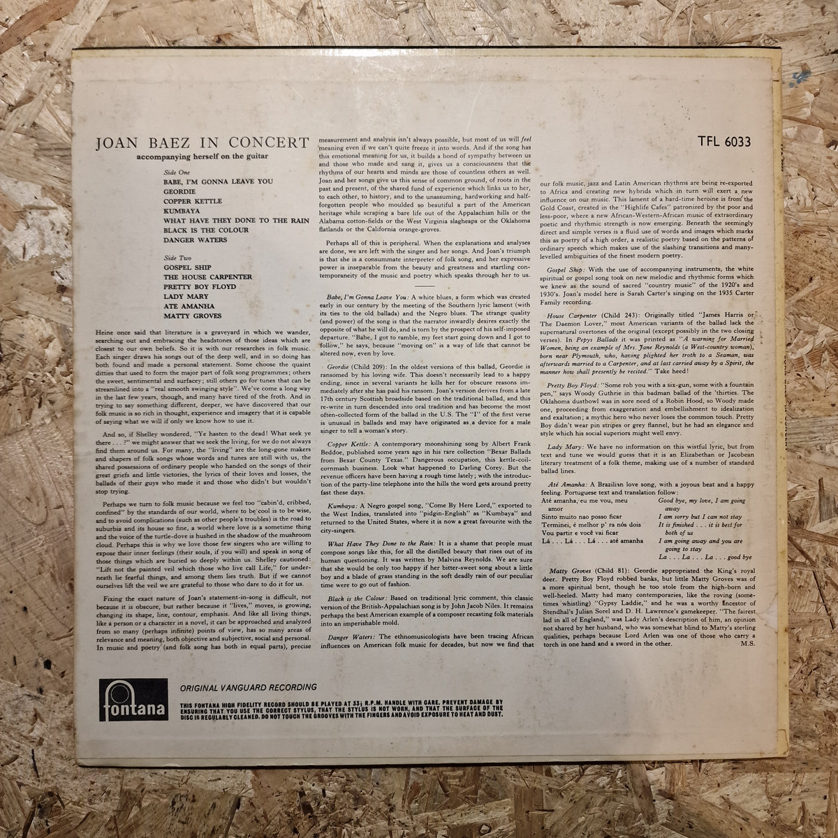 Joan Baez – In Concert