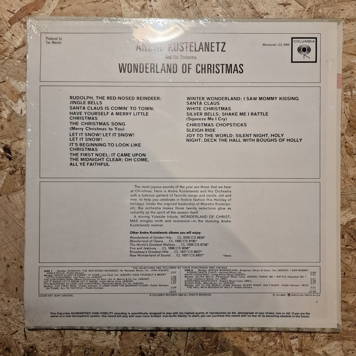 André Kostelanetz And His Orchestra – Wonderland Of Christmas