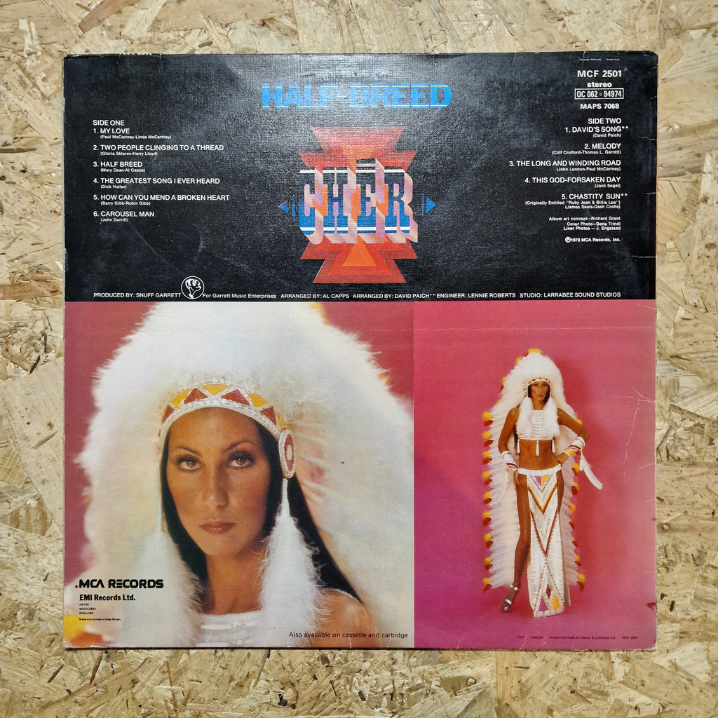 Cher ‎– Half-Breed