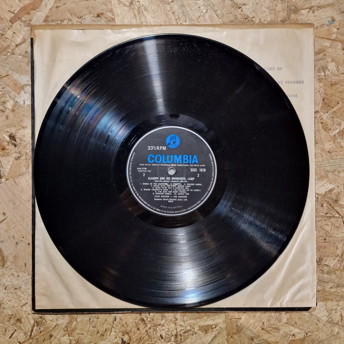 Cliff Richard And The Shadows – Aladdin And His Wonderful Lamp