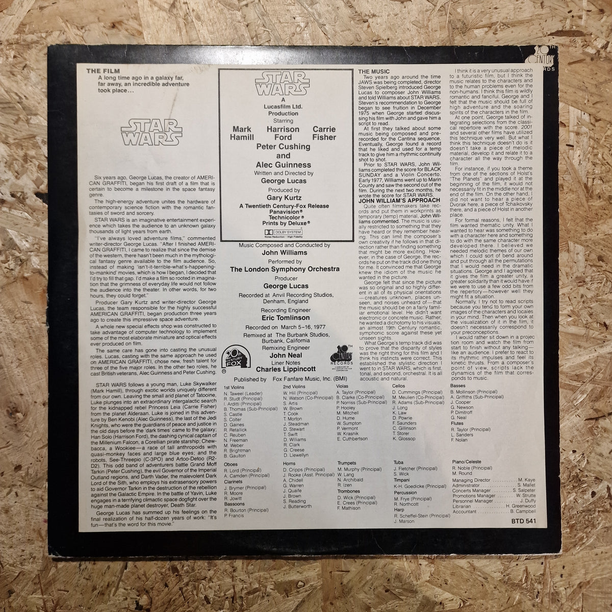 John Williams, The London Symphony Orchestra – Star Wars