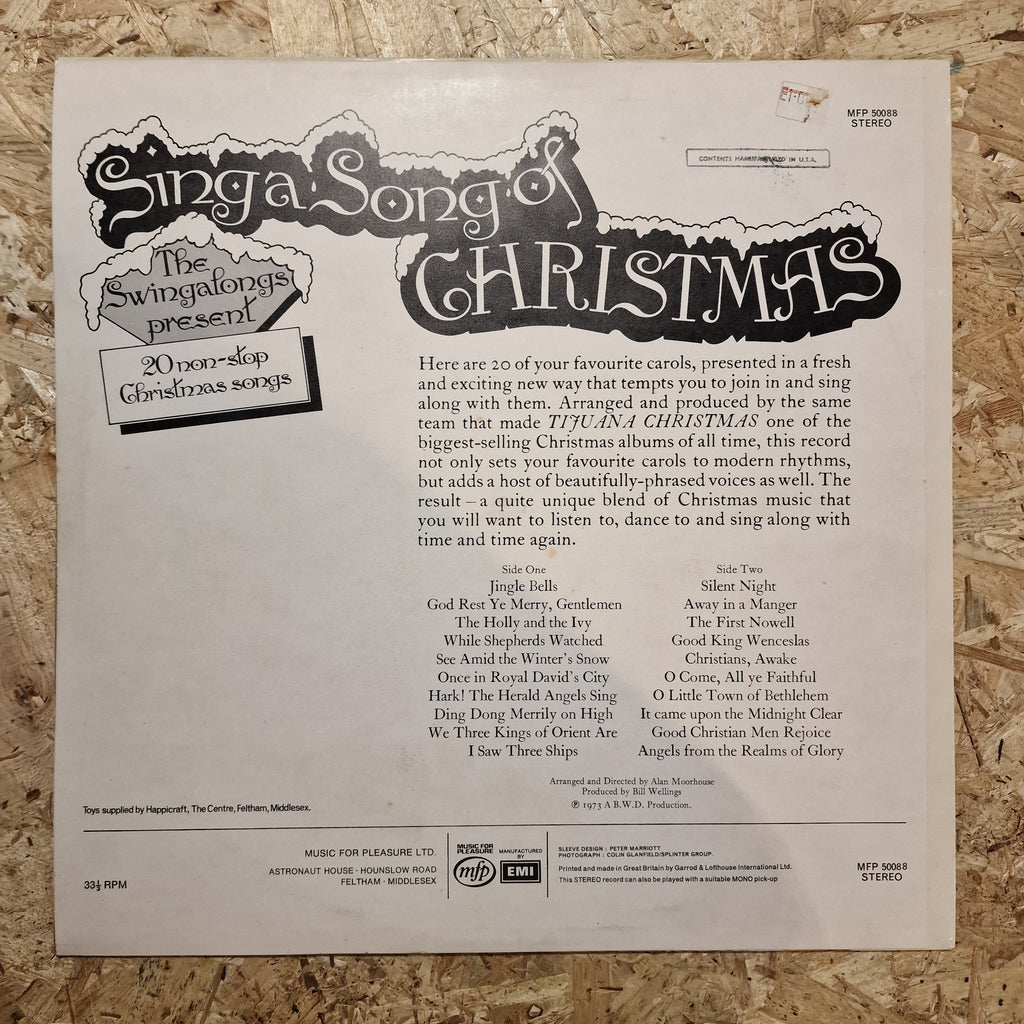 The Swingalongs – Sing A Song Of Christmashpi