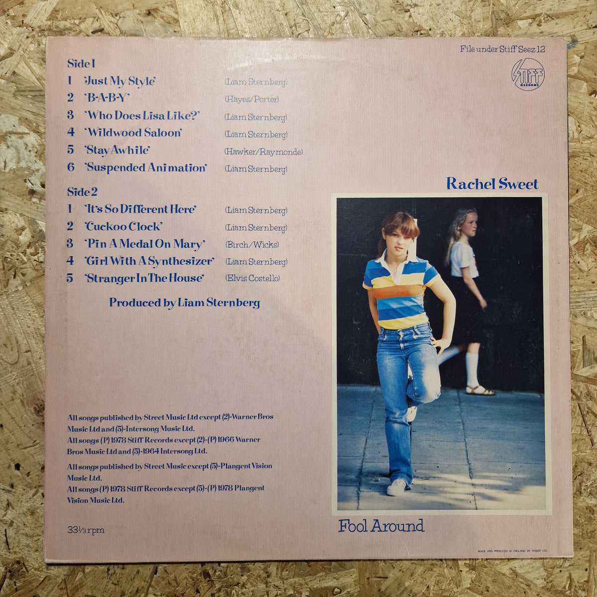 Rachel Sweet – Fool Around