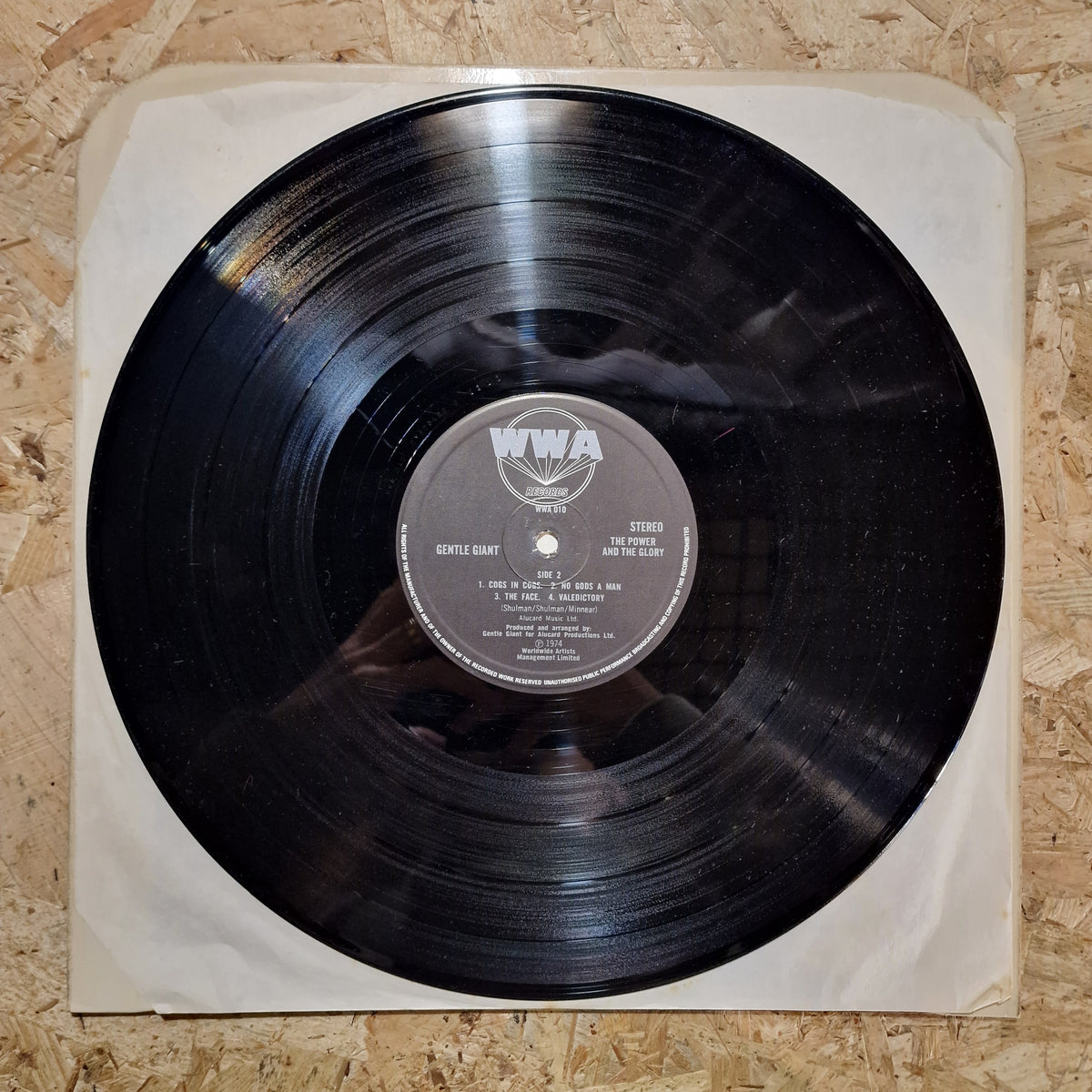 Gentle Giant ‎– The Power And The Glory