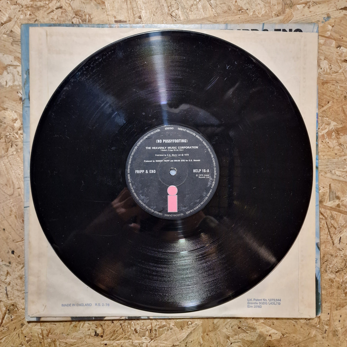 Fripp & Eno – (No Pussyfooting)