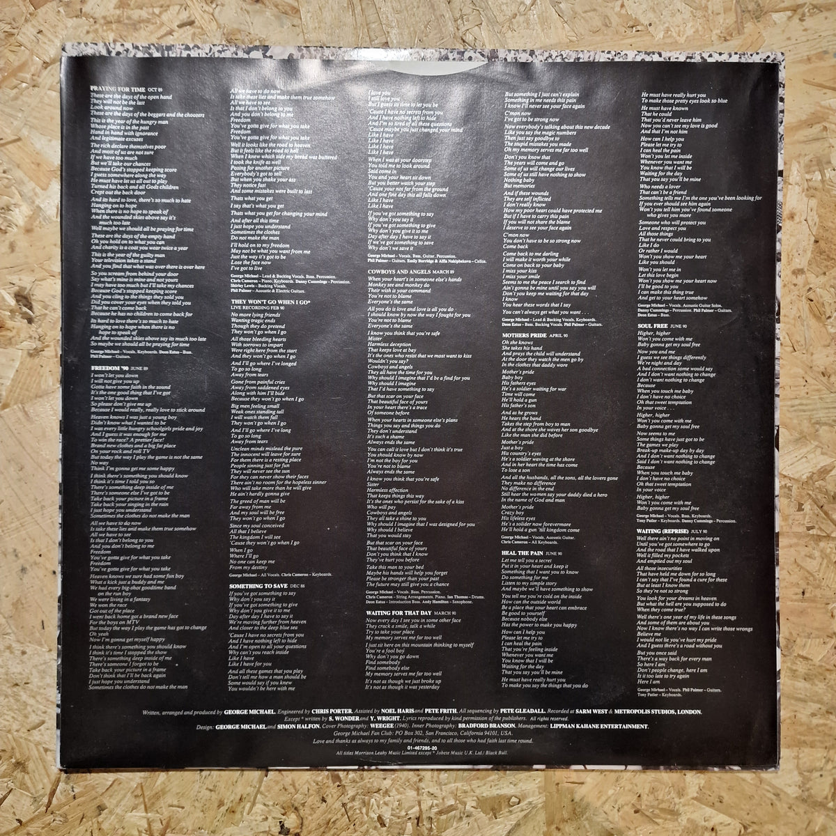 George Michael – Listen Without Prejudice Vol. 1