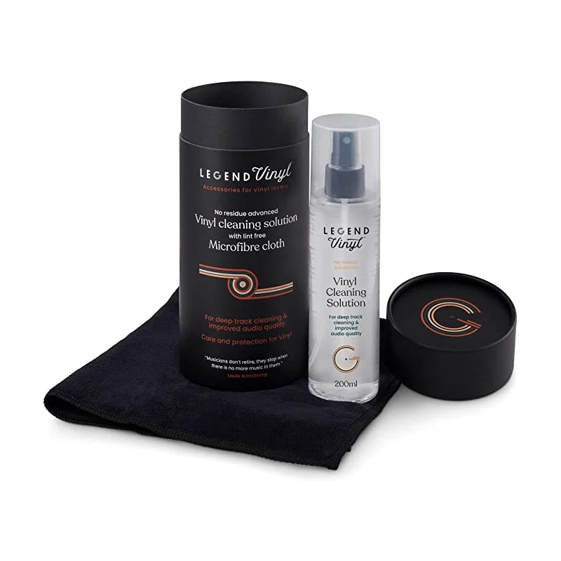Professional Vinyl Cleaning Solution & 400gsm Microfibre Cloth Set