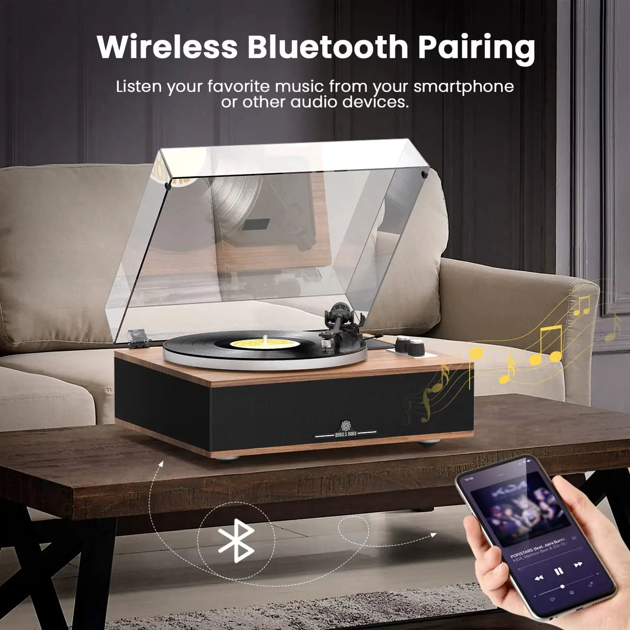 Angels Horn - All in One Turntable