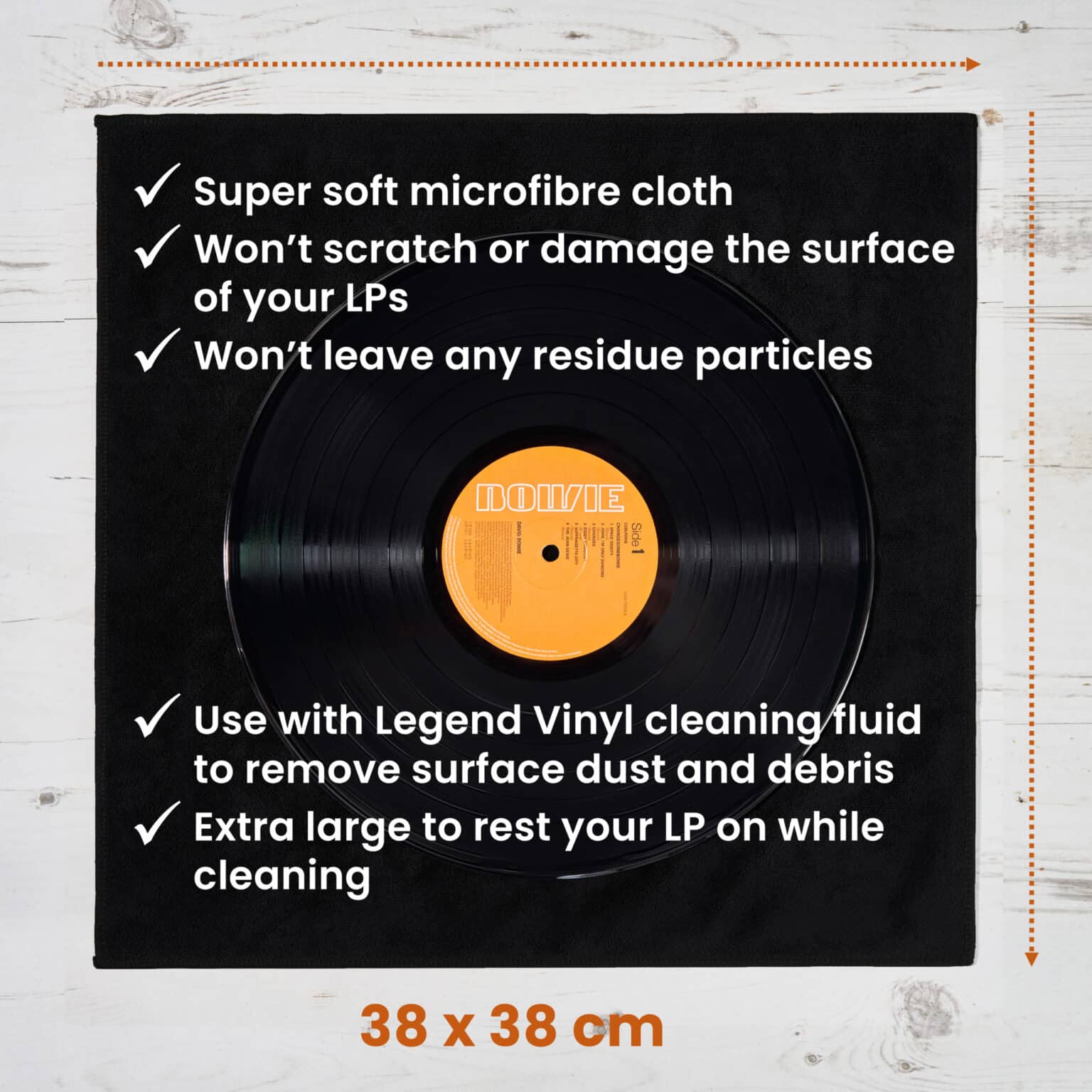 Legend Vinyl Lint Free Micofibre Cloth