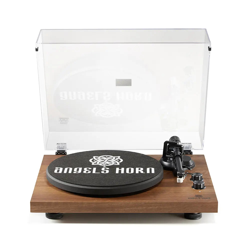 Angels Horn - Turntable + Bookshelf Speakers