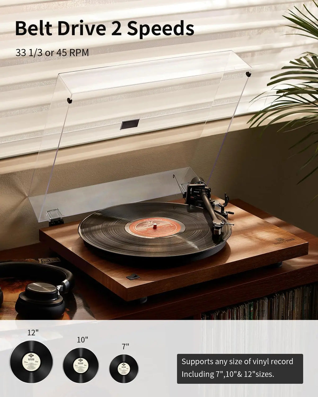 Angels Horn - Turntable with Bluetooth