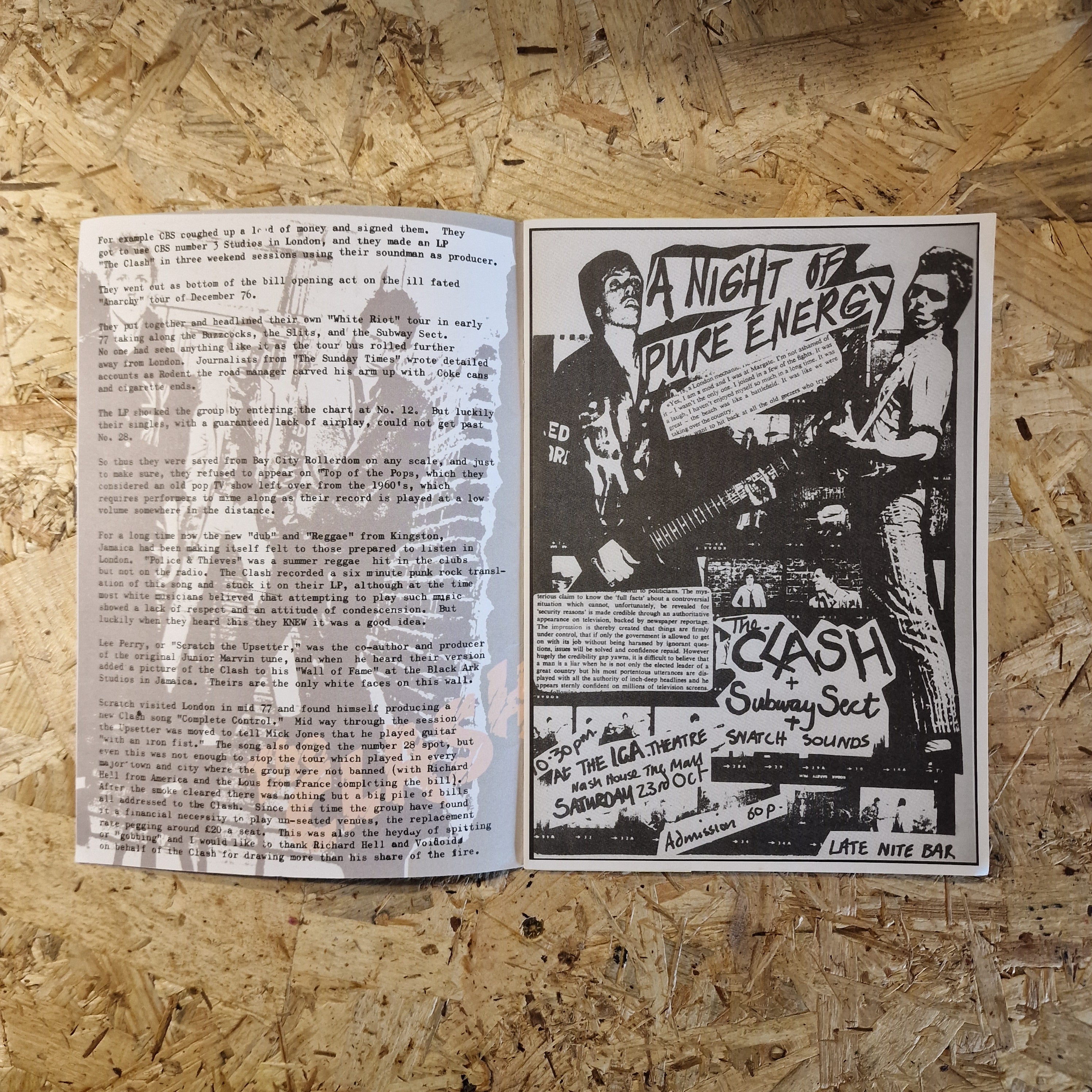 The Armagideon Times - The Clash London Calling (1990's Reprint)