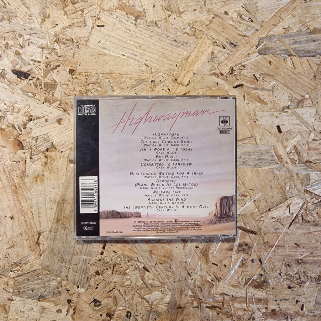 Waylon Jennings, Willie Nelson, Johnny Cash, Kris Kristofferson – Highwayman