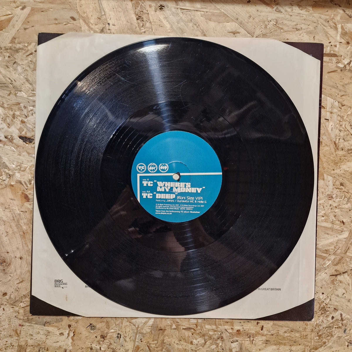 T.C. – Where's My Money / Deep (Roni Size VIP)