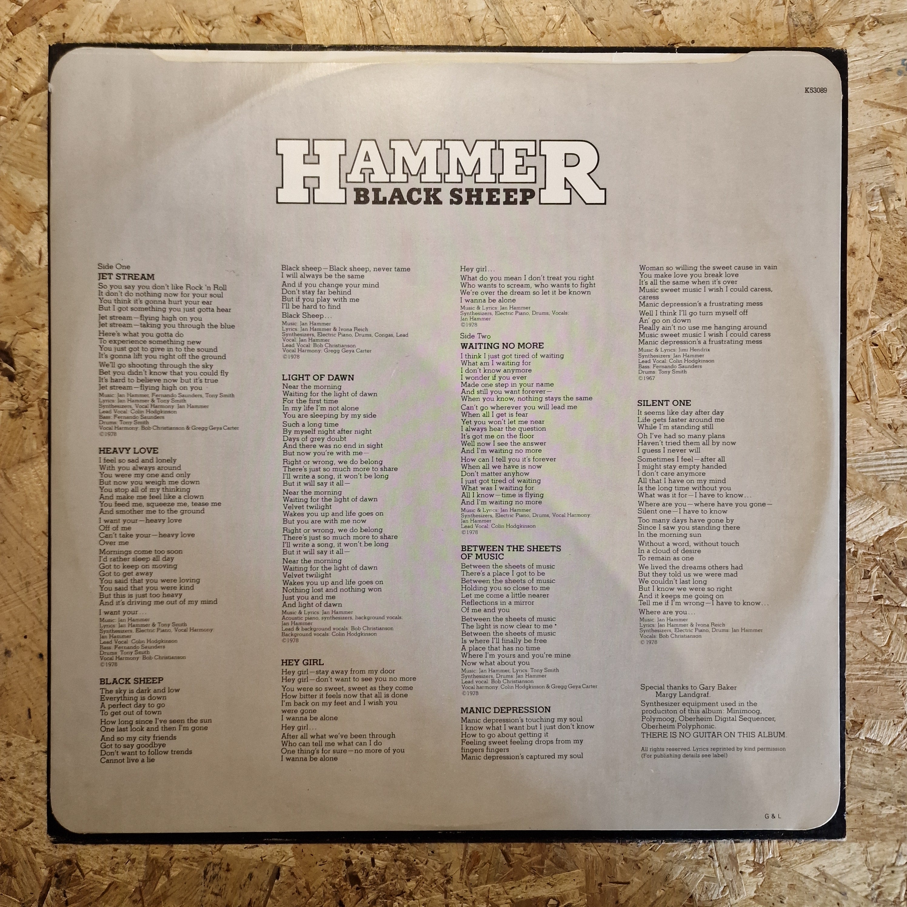 Hammer – Black Sheep