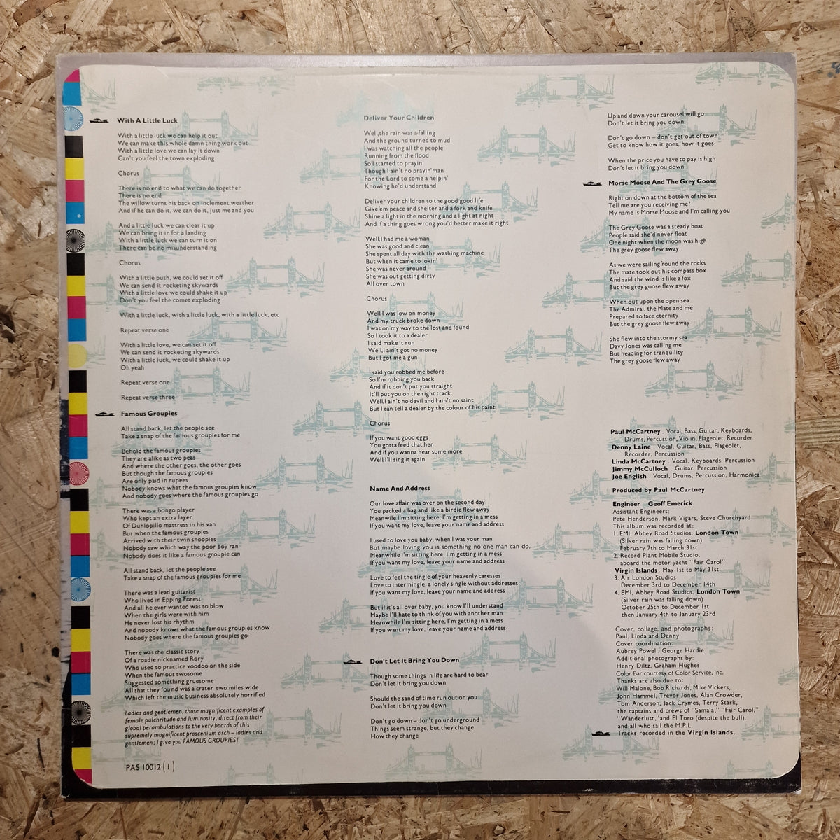 Wings – London Town