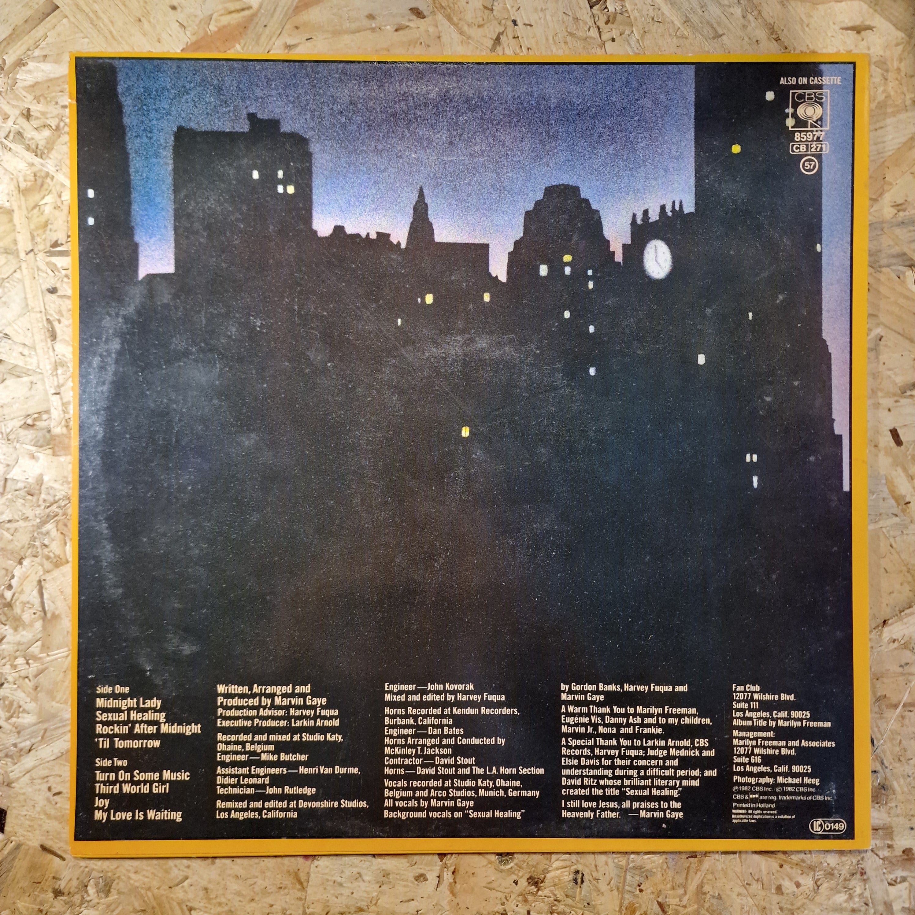 Marvin Gaye ‎– Midnight Love