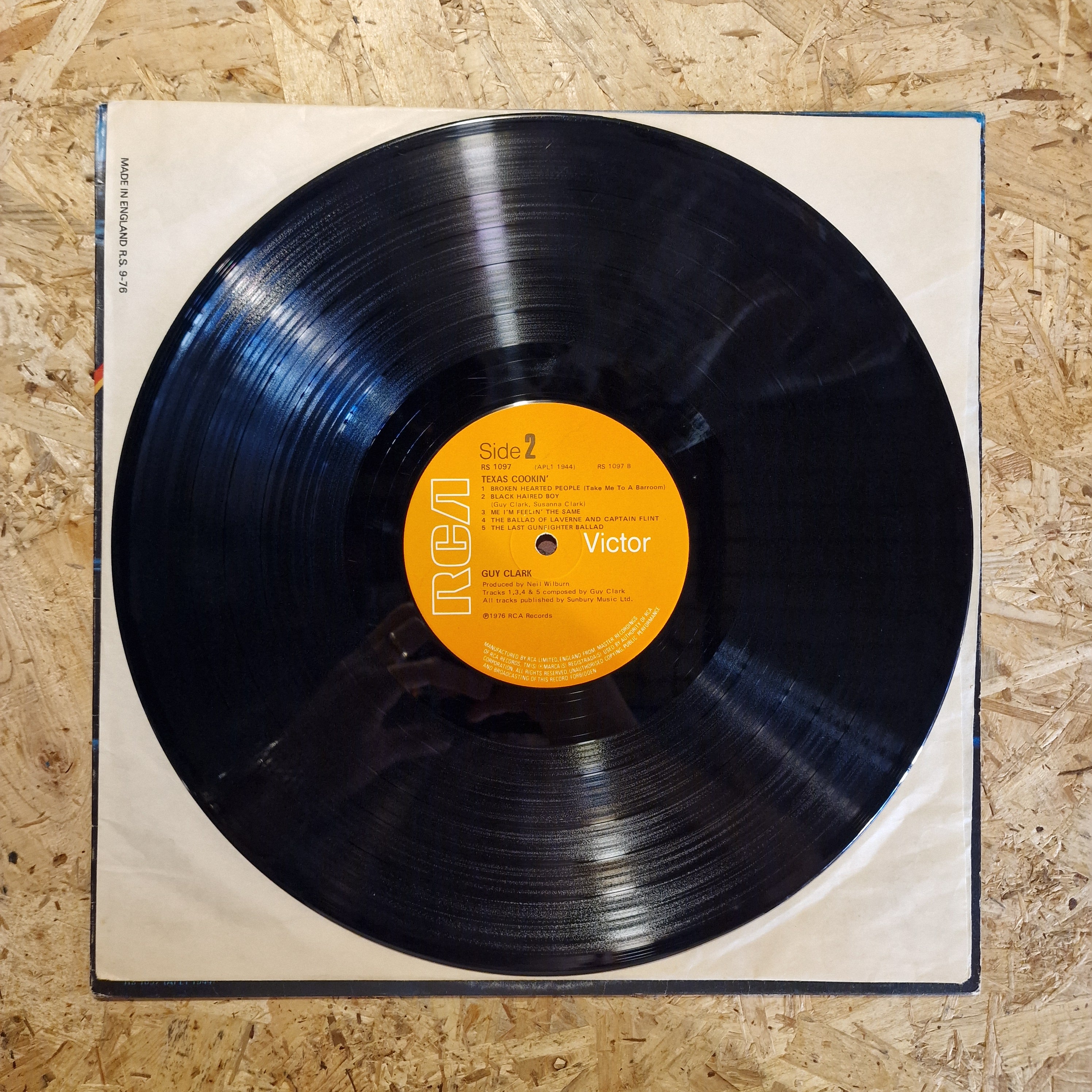Guy Clark – Texas Cookin'