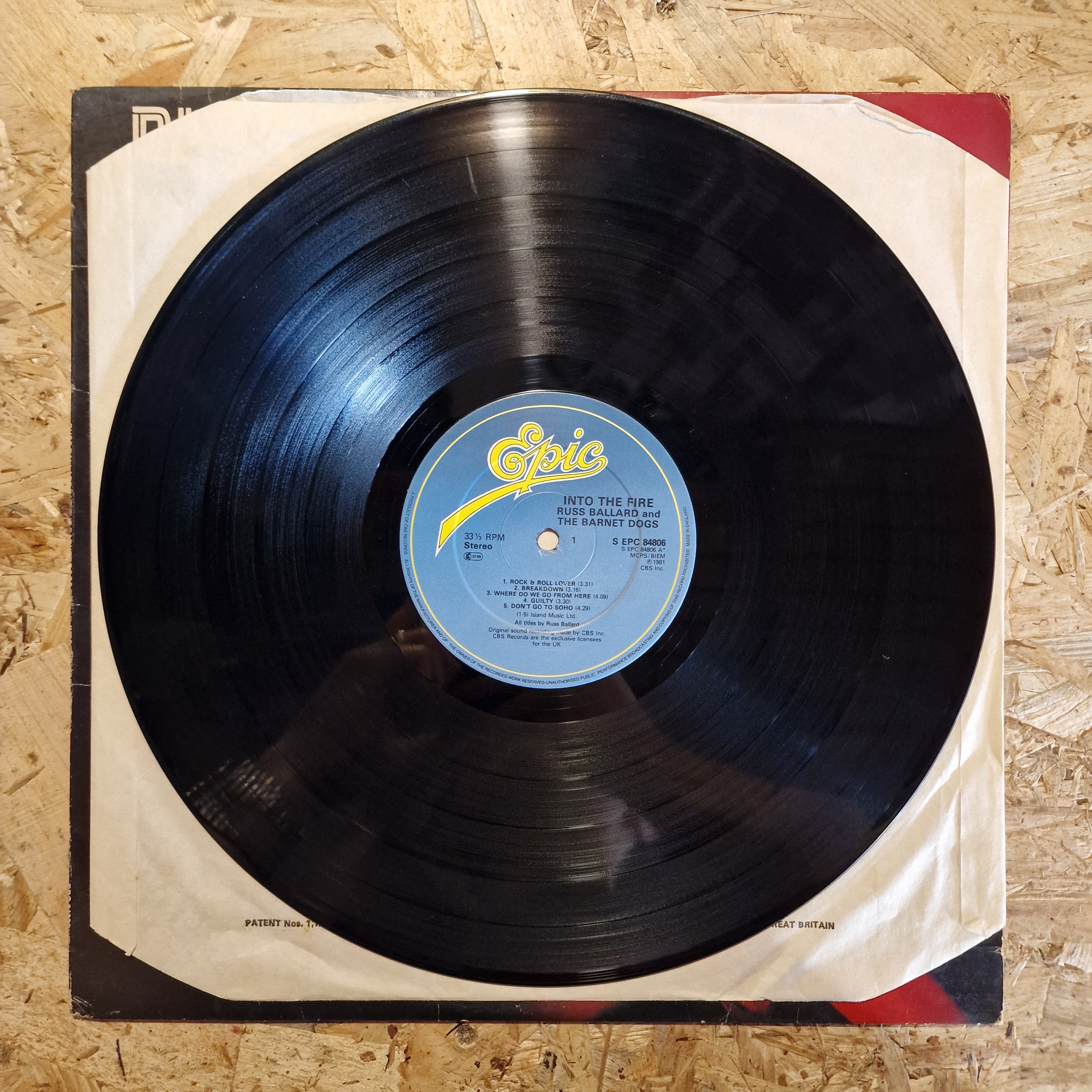 Russ Ballard & The Barnet Dogs – Into The Fire