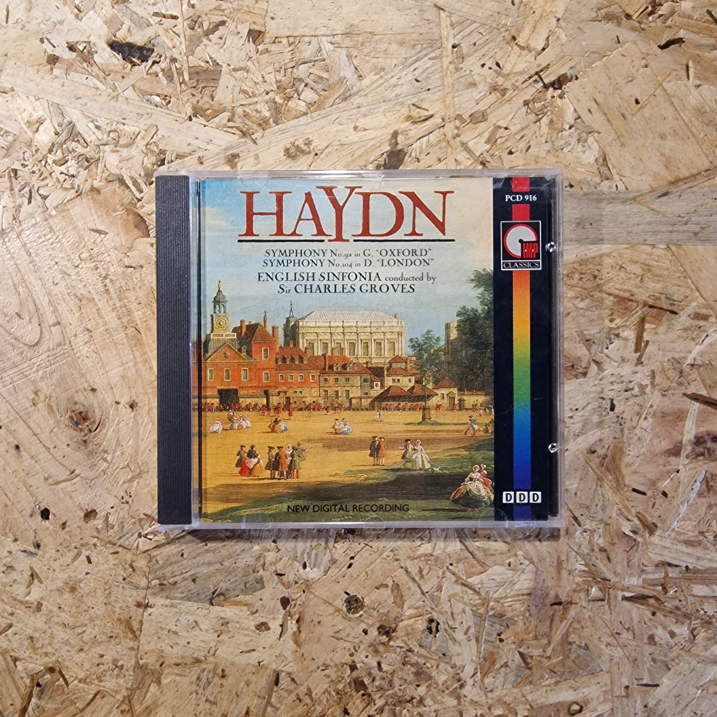 Haydn, English Sinfonia, Sir Charles Groves – Symphony No.92 In G, "Oxford" / Symphony No.104 In D, "London"